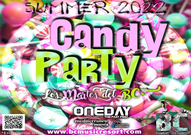 Candy party Apartamentos Benidorm Celebrations ™ Music Resort (Recommended for Adults)